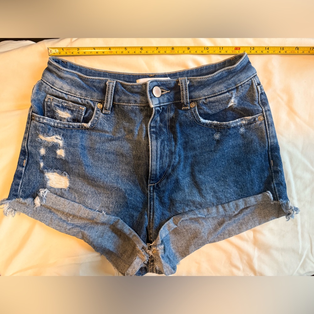 DL1961 Distressed Denim Shorts